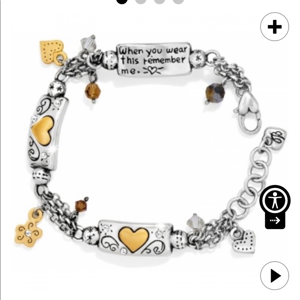 Brighton Remember Your Heart Bracelet